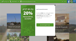 Desktop Screenshot of landhotel-kastanienhof.de
